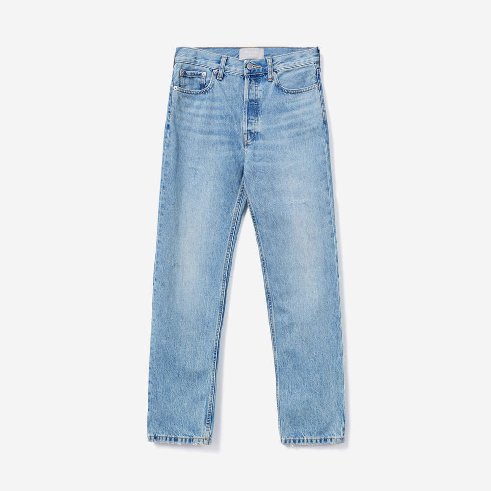Everlane Women's Rigid Slouch Jean in Broken-In Blue, Size 26. Perfect Condition - Picture 2 of 6